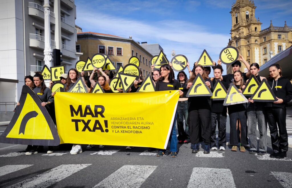 Marcha SOS Racismo La Martxa contra el Racismo y la Xenofobia denunciará el giro hacia una sociedad insolidaria