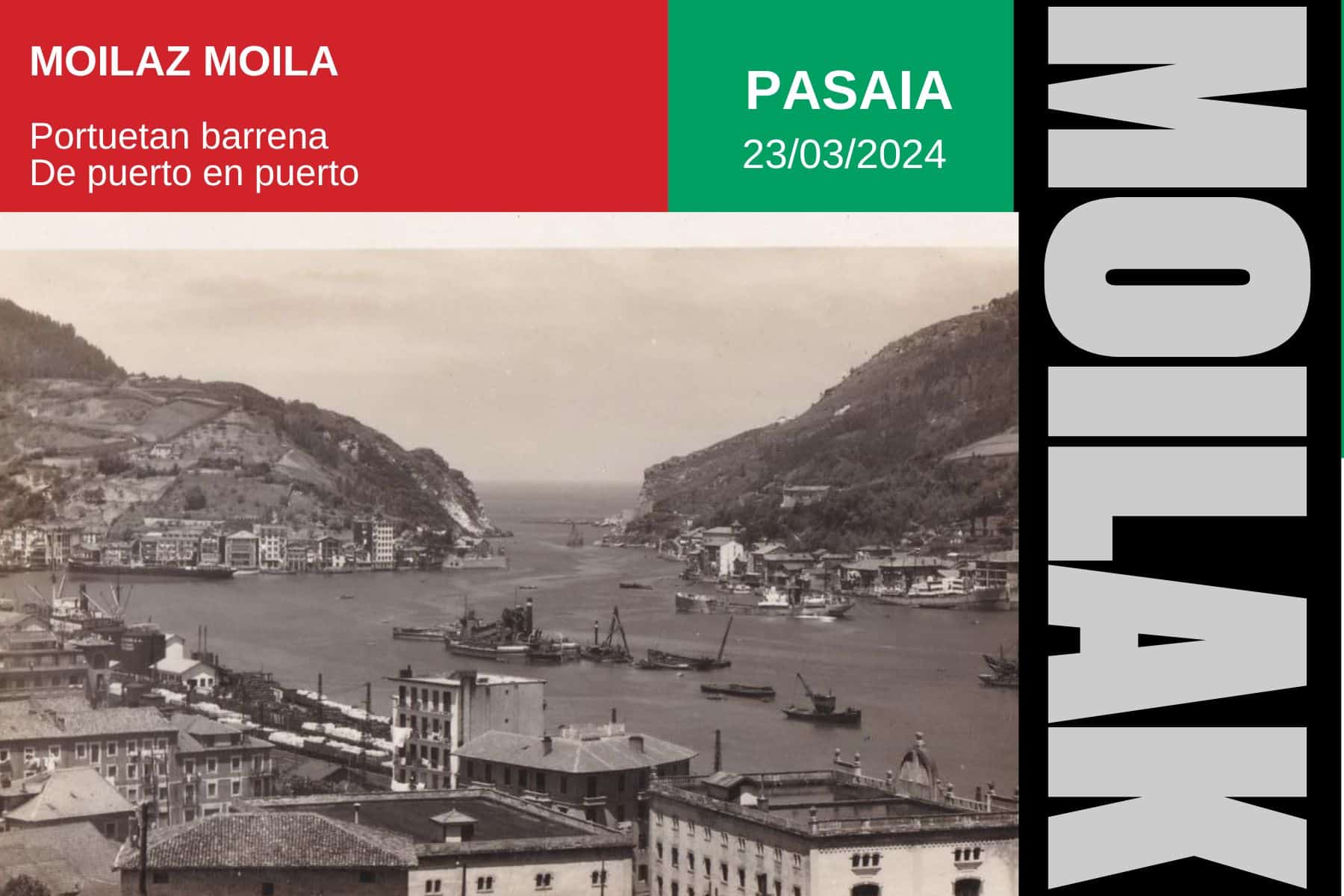 MoilazMoila Pasaia - Euskal Itsas Museoa invita a conocer los puertos de Pasaia y Donostia