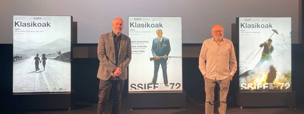 Presentacion klasikoak 2024 01 Zinemaldia y Filmoteca Vasca ofrecerán más de 120 proyecciones de cine clásico
