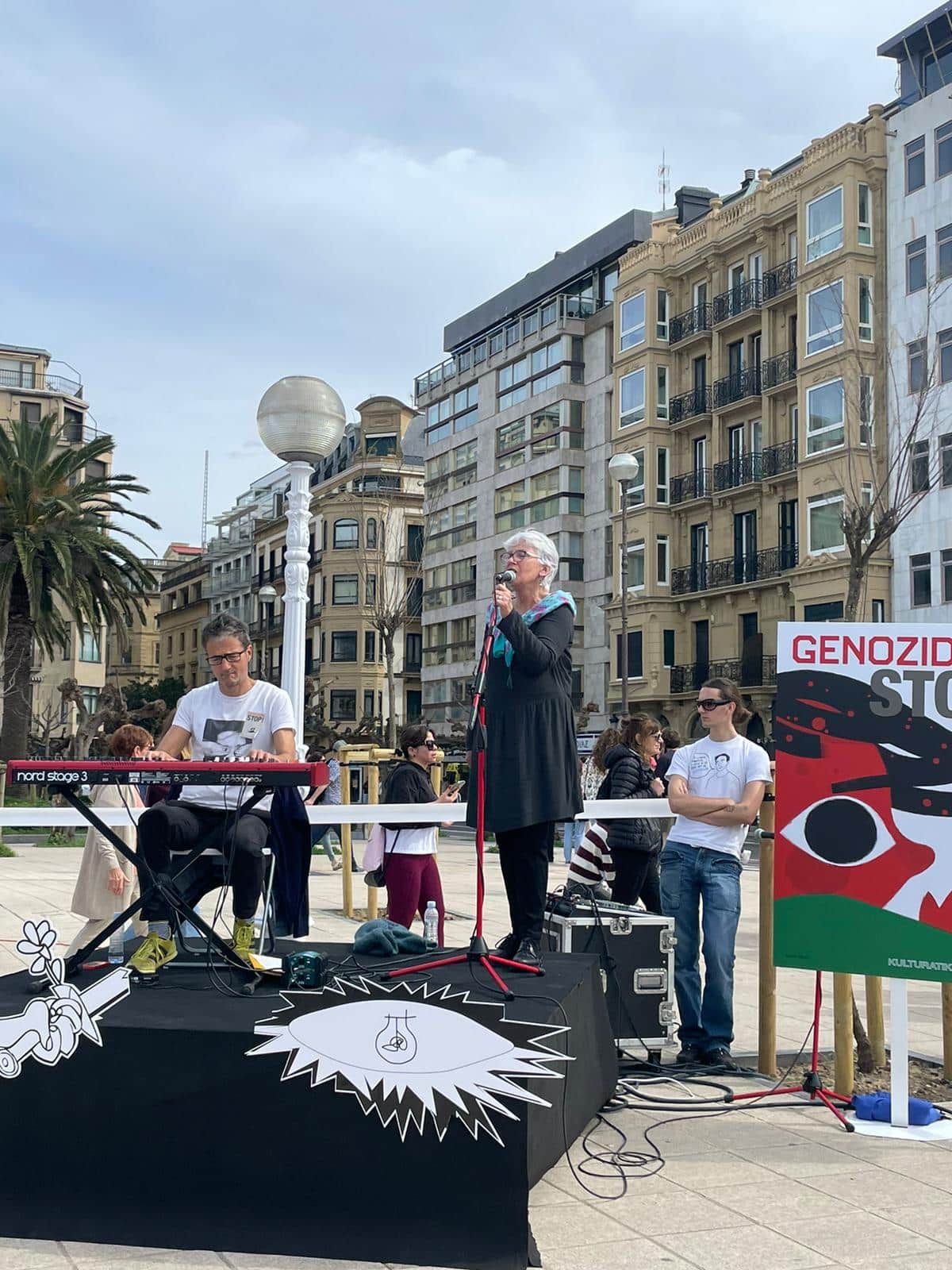 WhatsApp Image 2024 03 17 at 09.50.32 3 - Clamor en Donostia contra el "genocidio" de Gaza en la convocatoria de la cultura vasca
