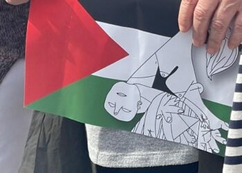 Imagen de archivo. Manifestación en Donostia en favor de Palestina. Foto: I. Landa