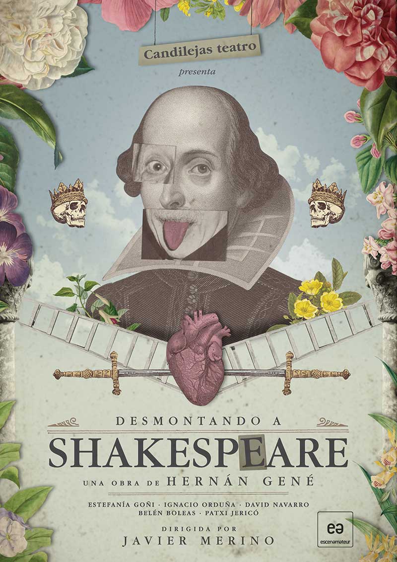 Desmontando a Shakespeare CARTEL  - Agenda del fin de semana donostiarra