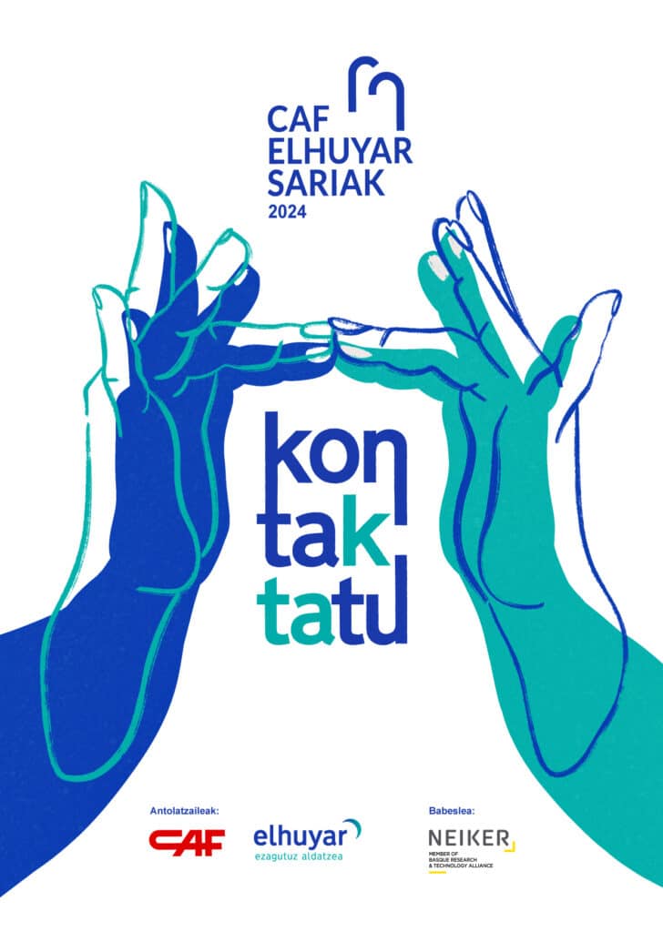 KONTAKTATU Abian da 2024ko CAF-Elhuyar sariketa konta(kta)tu lelopean