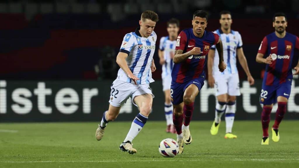 Alguacil: "Se trata de acertar en las áreas y el Barcelona ha estado mejor" 2 GNe5CNTXgAAPYK4 Alguacil: "Se trata de acertar en las áreas y el Barcelona ha estado mejor"