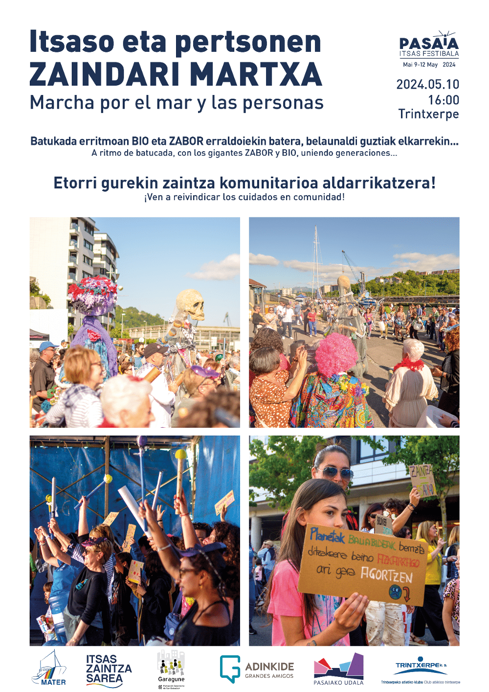 marcha pasaia Marcha el viernes desde Trintxerpe por el cuidado de las personas y el mar