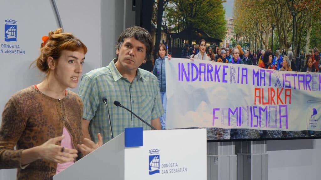 protokoloa EH Bildu pide en Donostia firmeza a la hora de activar el protocolo de violencia machista