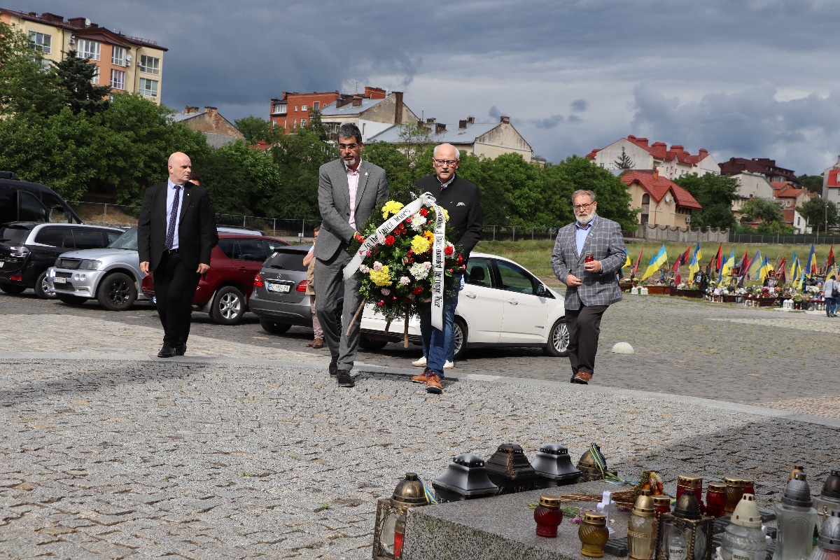 20240602162843 IMG 0905 Donostiako alkateak Ukrainako Lviv hiria bisitatu du eta hiriaren babesa helarazi dio inbaditutako herrialdeari