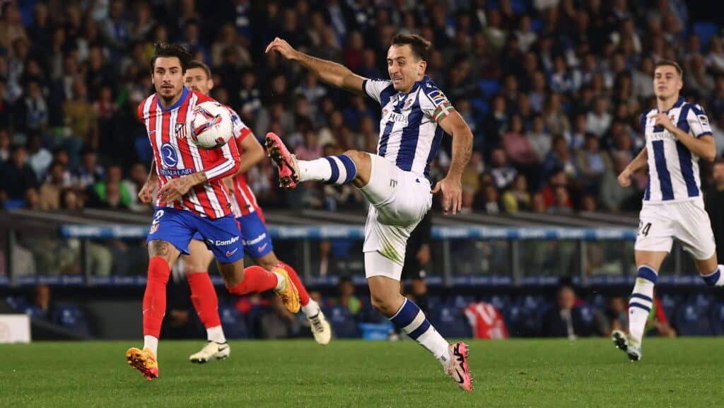 Alguacil se muestra "fastidiado" tras el empate ante el Atlético 2 RealAtleti Alguacil se muestra "fastidiado" tras el empate ante el Atlético