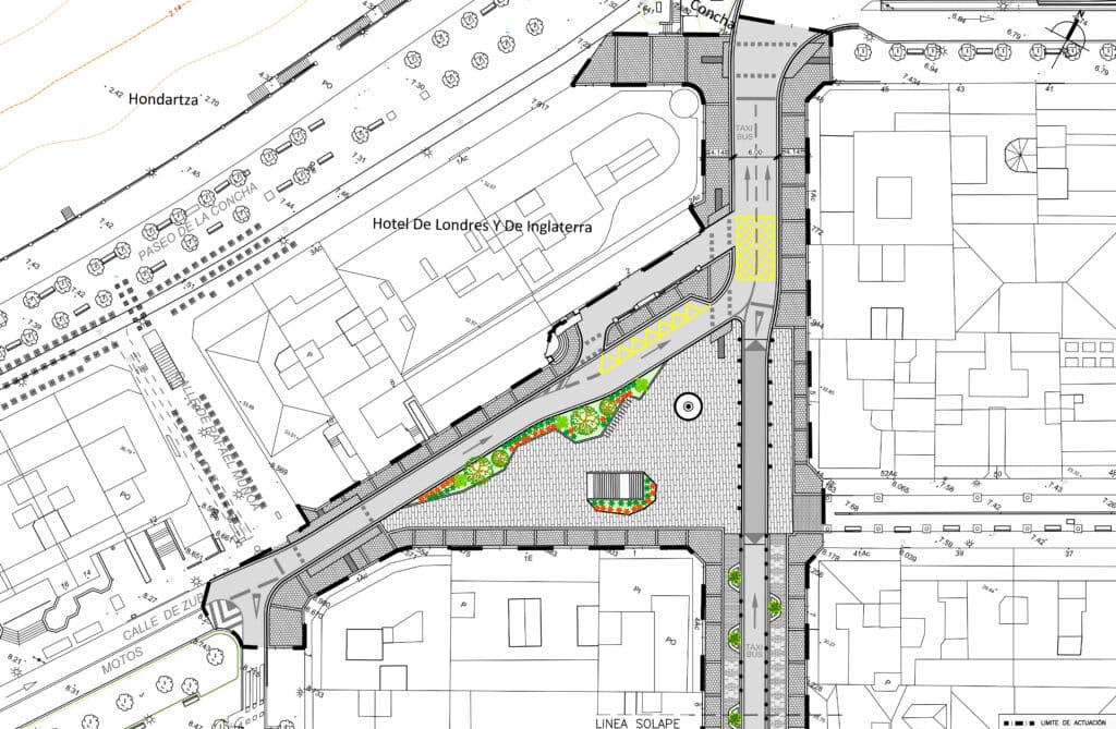 Urbanizaciones1 Adjudican por 1,7 millones las urbanizaciones de Easo y San Bartolomé, afectadas por las obras del Topo