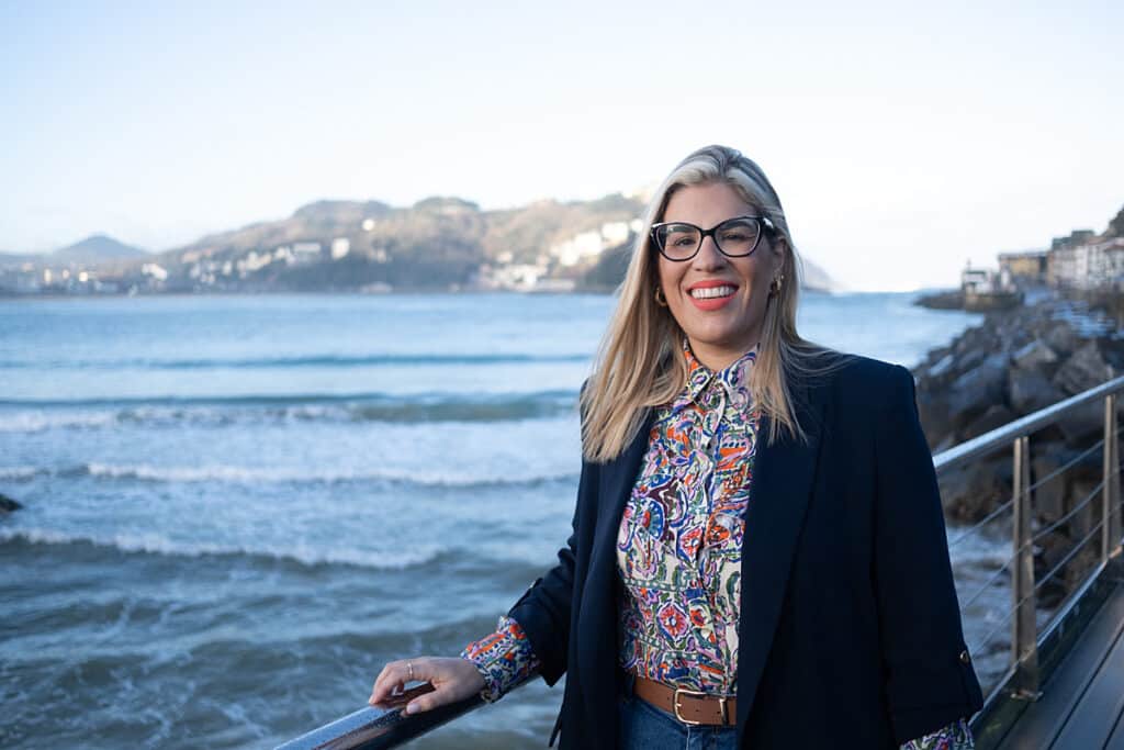 XE4S9083 Olaia Duarte: "Los plenos de Donostia son un remanso de paz y mucho más constructivos que los del Senado"