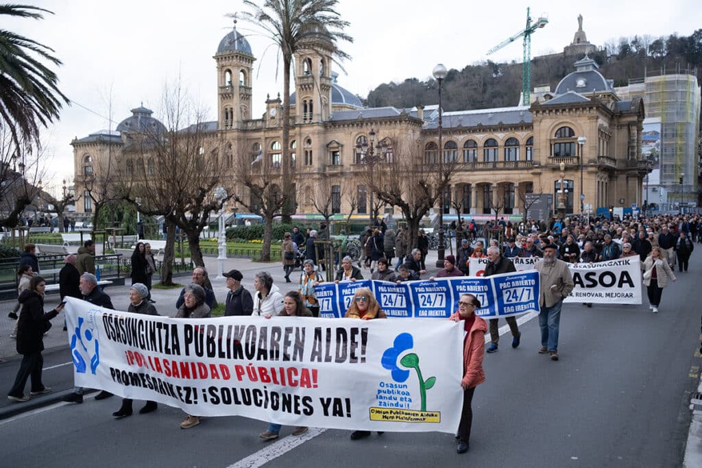 Sanidad1 DOPA lamenta que su reunión con Osakidetza termine sin compromisos para reforzar los PAC de Donostialdea