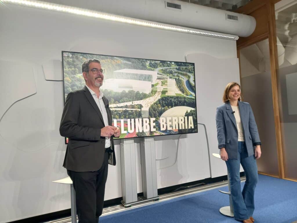 WhatsApp Image 2025 02 04 at 10.01.23 El nuevo Illunbe se perfila como “epicentro” de la vida deportiva y cultural de Donostia para 2030