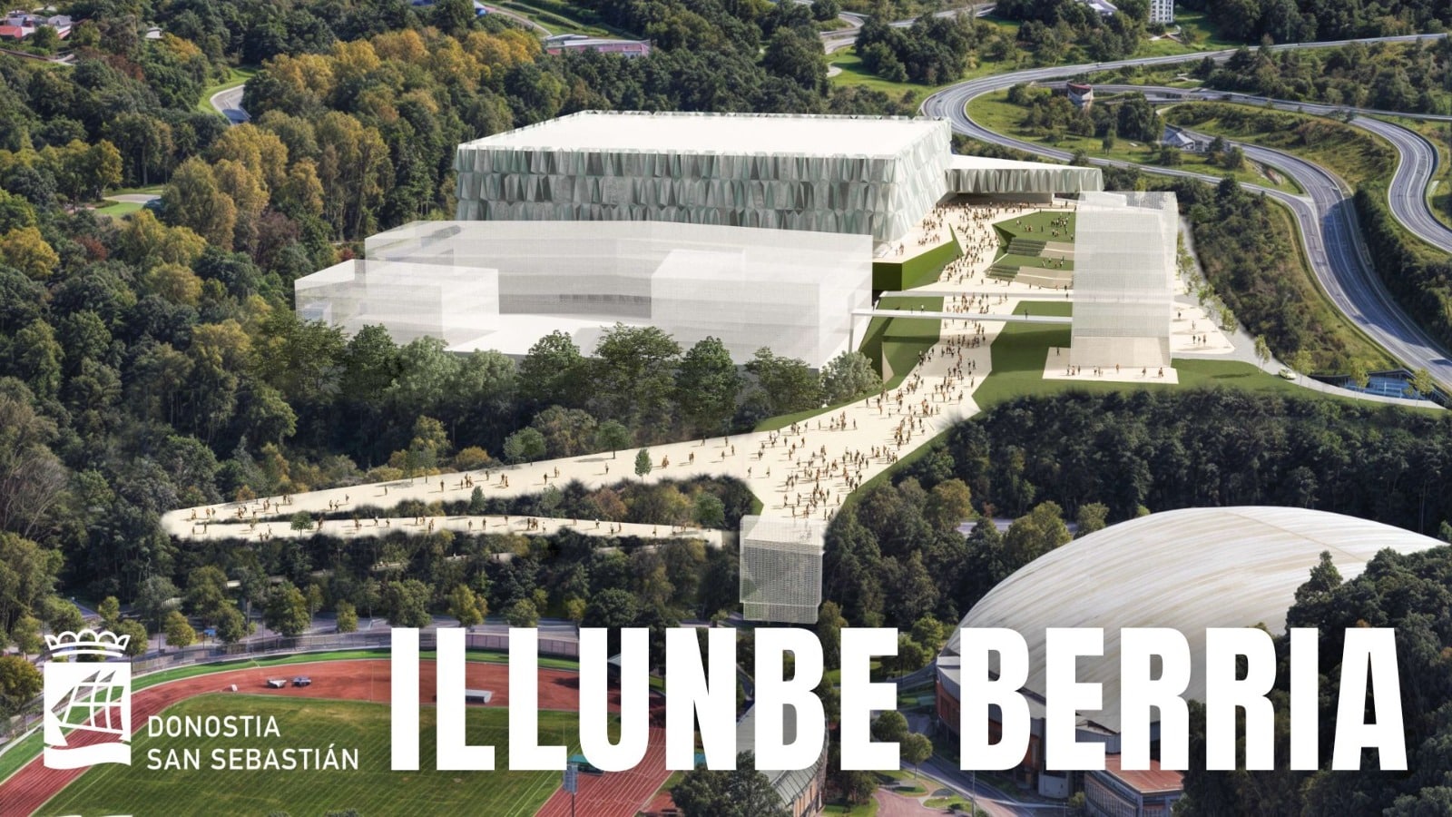 WhatsApp Image 2025 02 04 at 10.19.25 El nuevo Illunbe se perfila como “epicentro” de la vida deportiva y cultural de Donostia para 2030