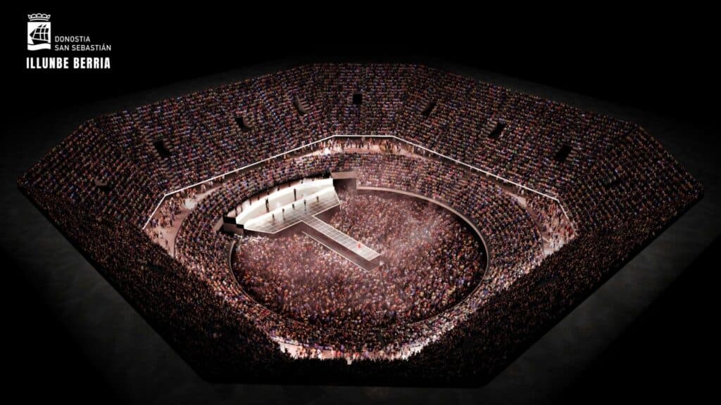 WhatsApp Image 2025 02 04 at 10.19.35 El nuevo Illunbe se perfila como “epicentro” de la vida deportiva y cultural de Donostia para 2030