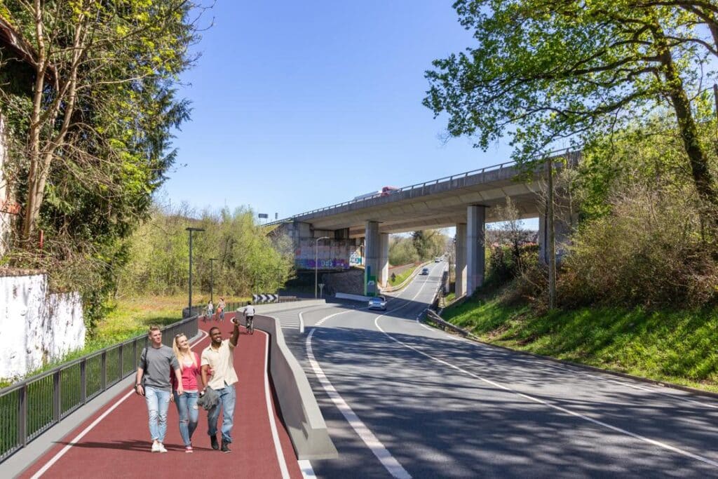 Galarretabidegorri Las obras del bidegorri entre Rekalde y Galarreta comenzarán en octubre