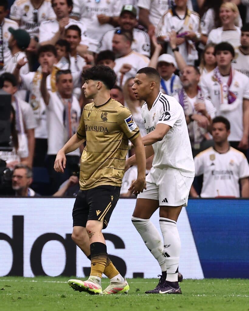 Mbappe Derrota y despedida para la Real en el Bernabéu (2-0)