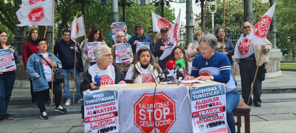 Stop Desahucios 1 Alquileres temporales bajo la lupa: Stop Desahucios exige el cumplimiento de la ley
