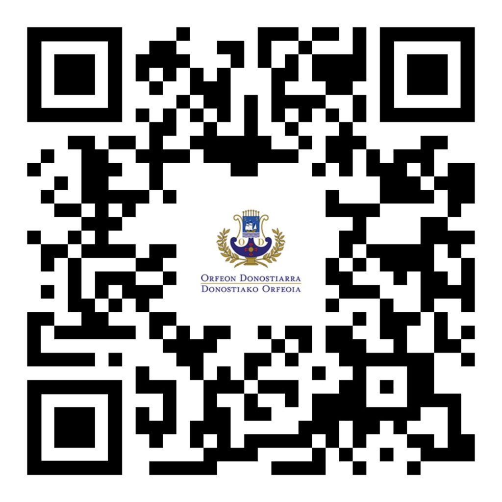 QR El Orfeón Donostiarra invita a los ciudadanos a cantar La Salve el 14 de agosto