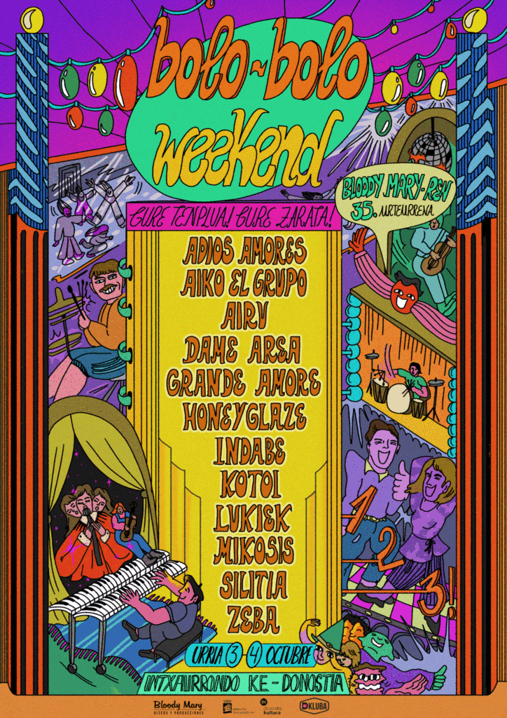 BoloBolo 1 Agenda del fin de semana donostiarra