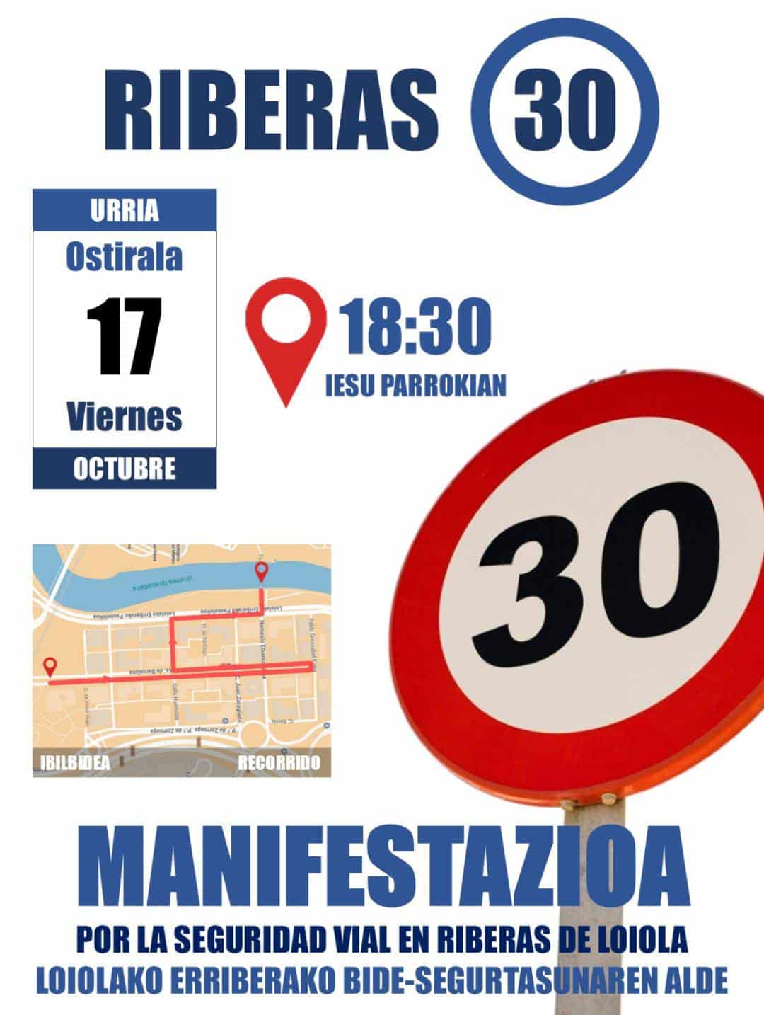 WhatsApp Image 2025 10 14 at 11.25.38 1 Riberas de Loiola se moviliza para exigir soluciones al tráfico peligroso