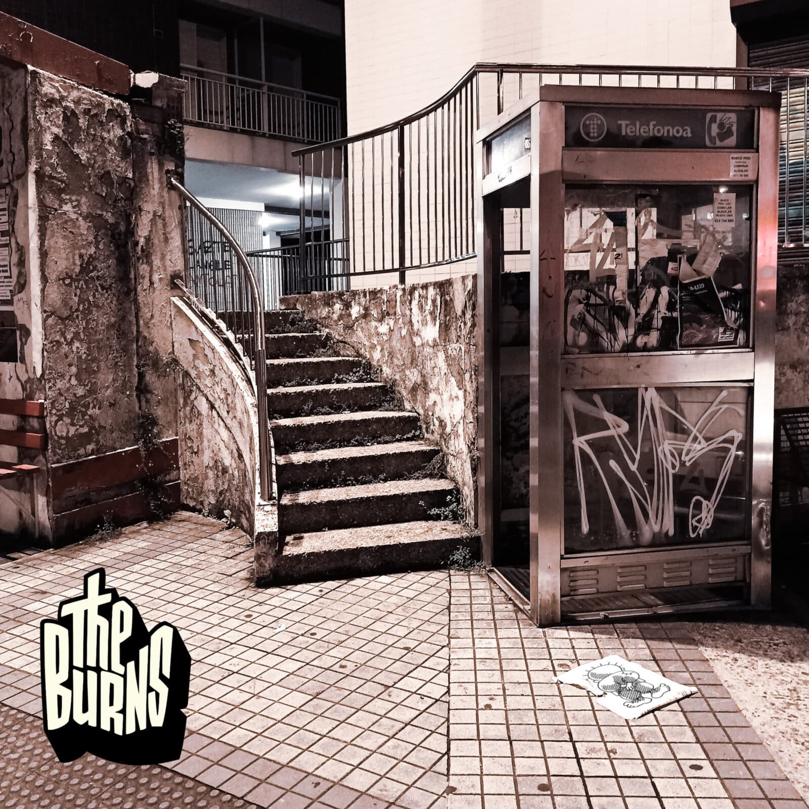 TB ALBUM em01 The Burns album cover1 The Burns publica su nuevo álbum homónimo, un estallido de rock donostiarra