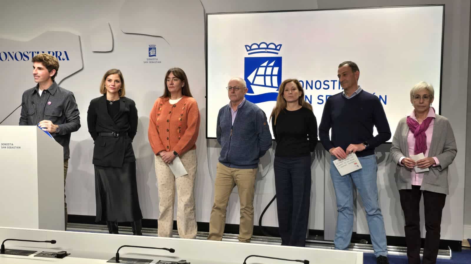 WhatsApp Image 2025 11 25 at 12.24.59 25N: Consistorio donostiarra y Diputación apelan a una respuesta comunitaria frente a la violencia machista