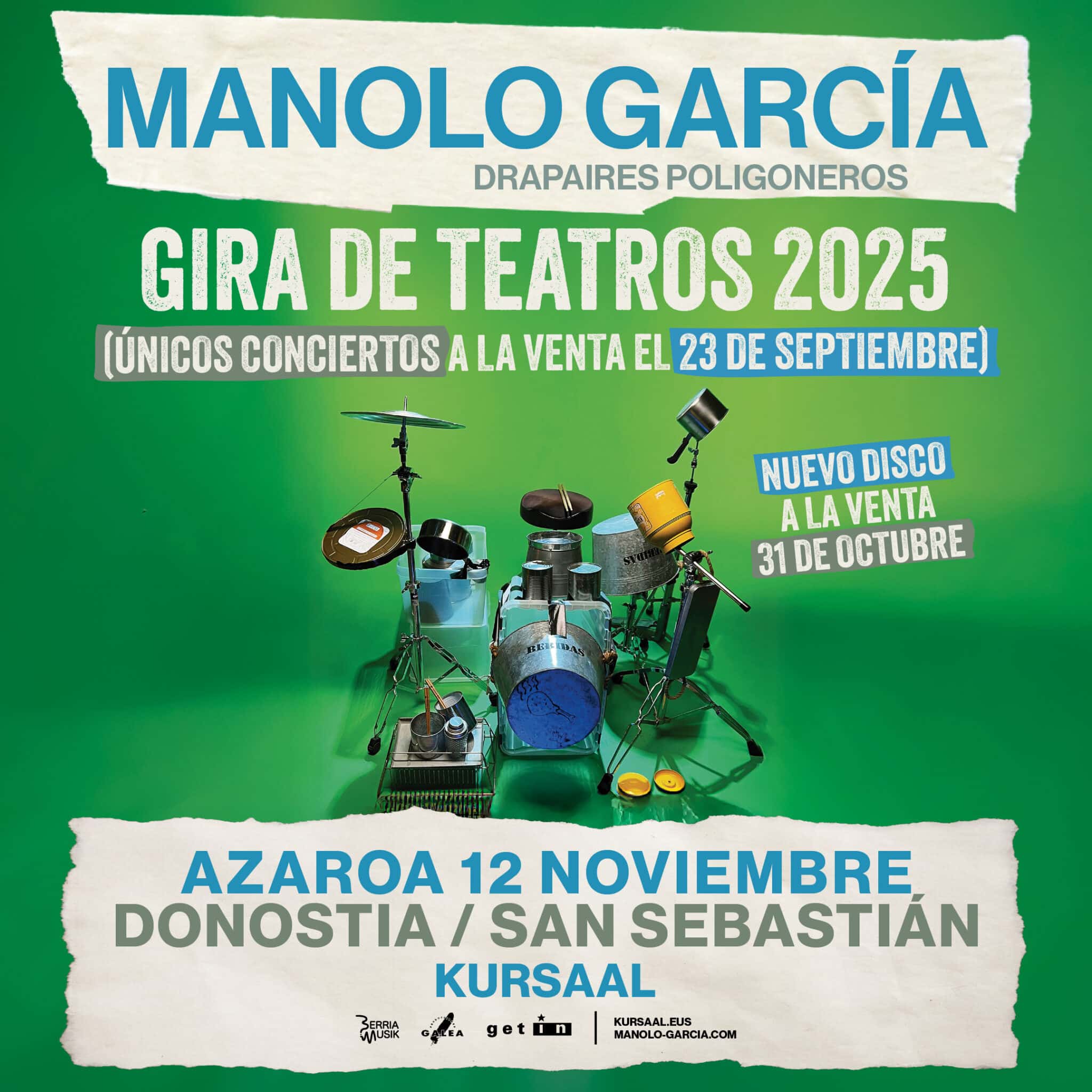 Últimas entradas para el concierto de Manolo García en el Kursaal 1 teatrosManolo scaled Últimas entradas para el concierto de Manolo García en el Kursaal