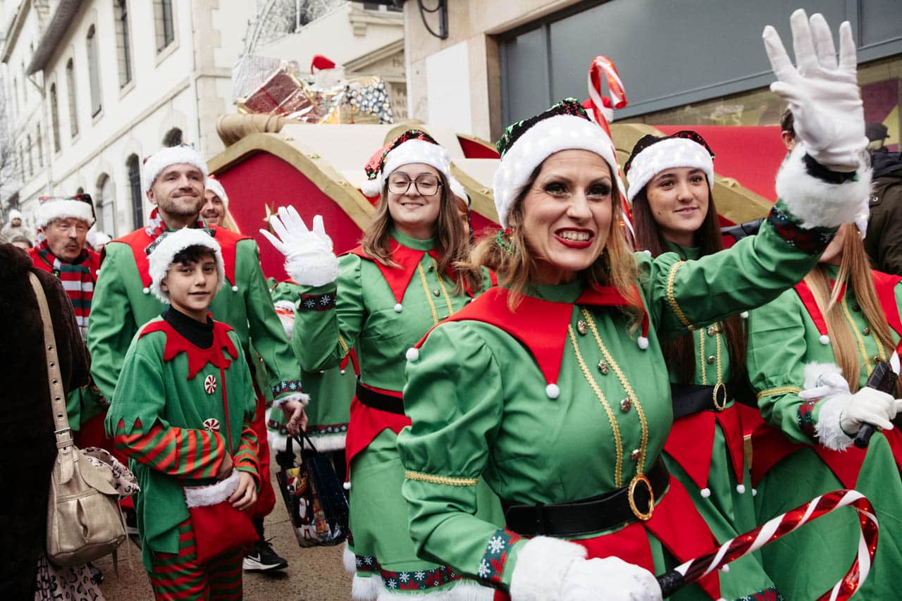 XE3S6625 (Fotos) Bayona, punto de encuentro navideño para los gipuzkoanos en el puente