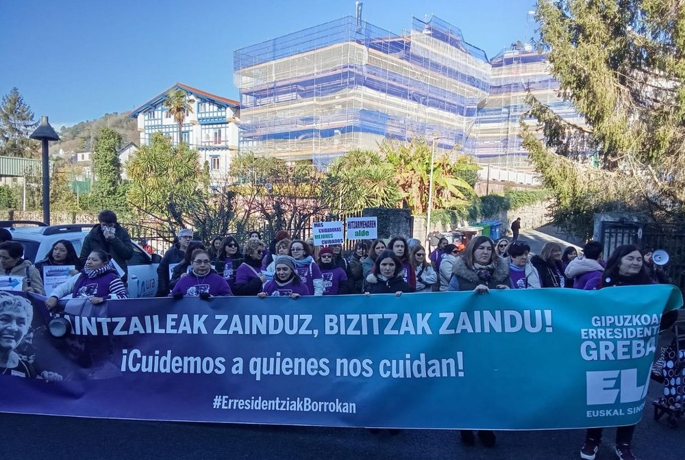 resis ELA y LAB critican la suspensión de la mesa del convenio de residencias de mayores de Gipuzkoa
