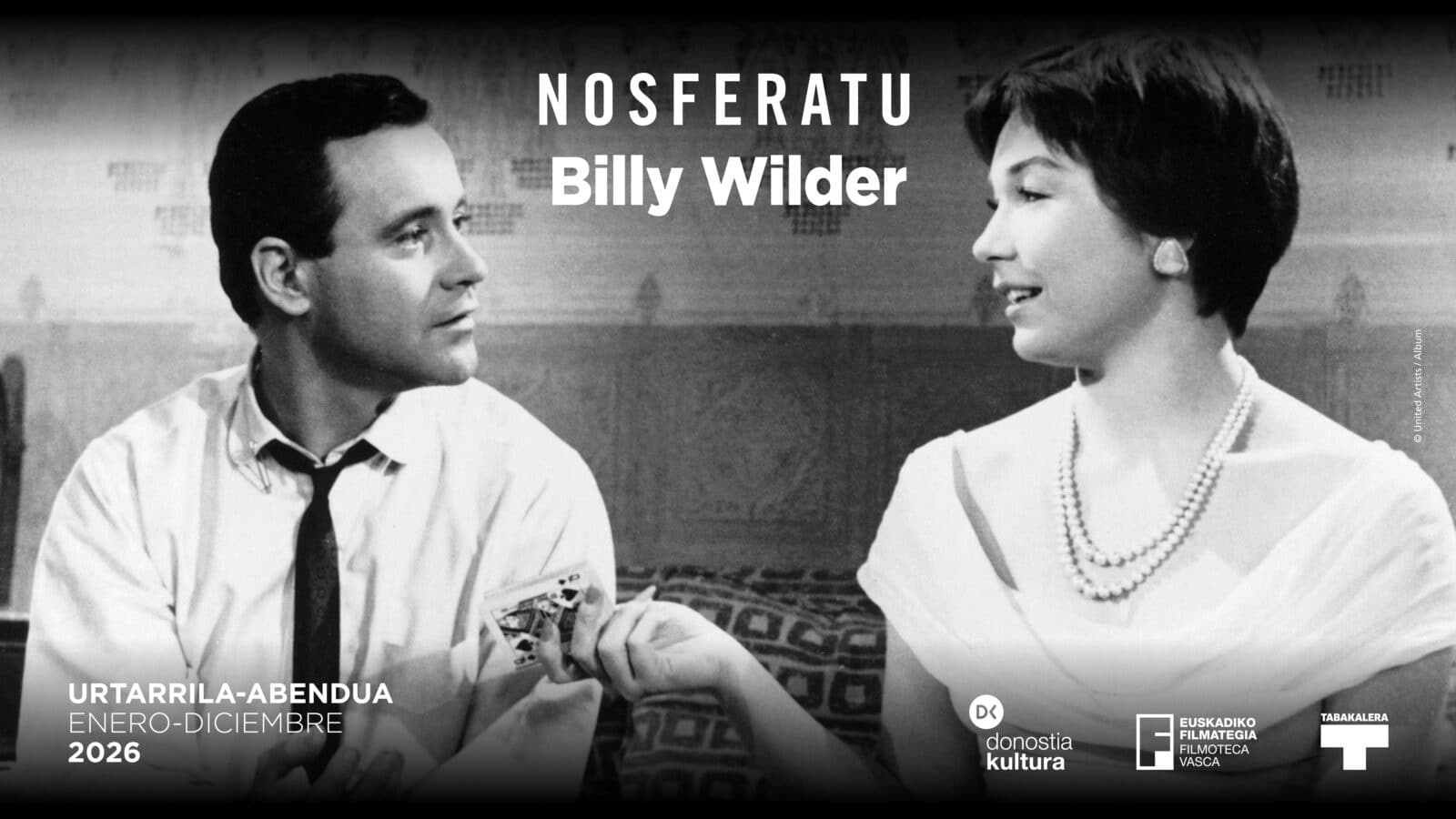 P N TBK BILLY WILDER 1920x1080 300 Arranca el gran año de Billy Wilder en Tabakalera