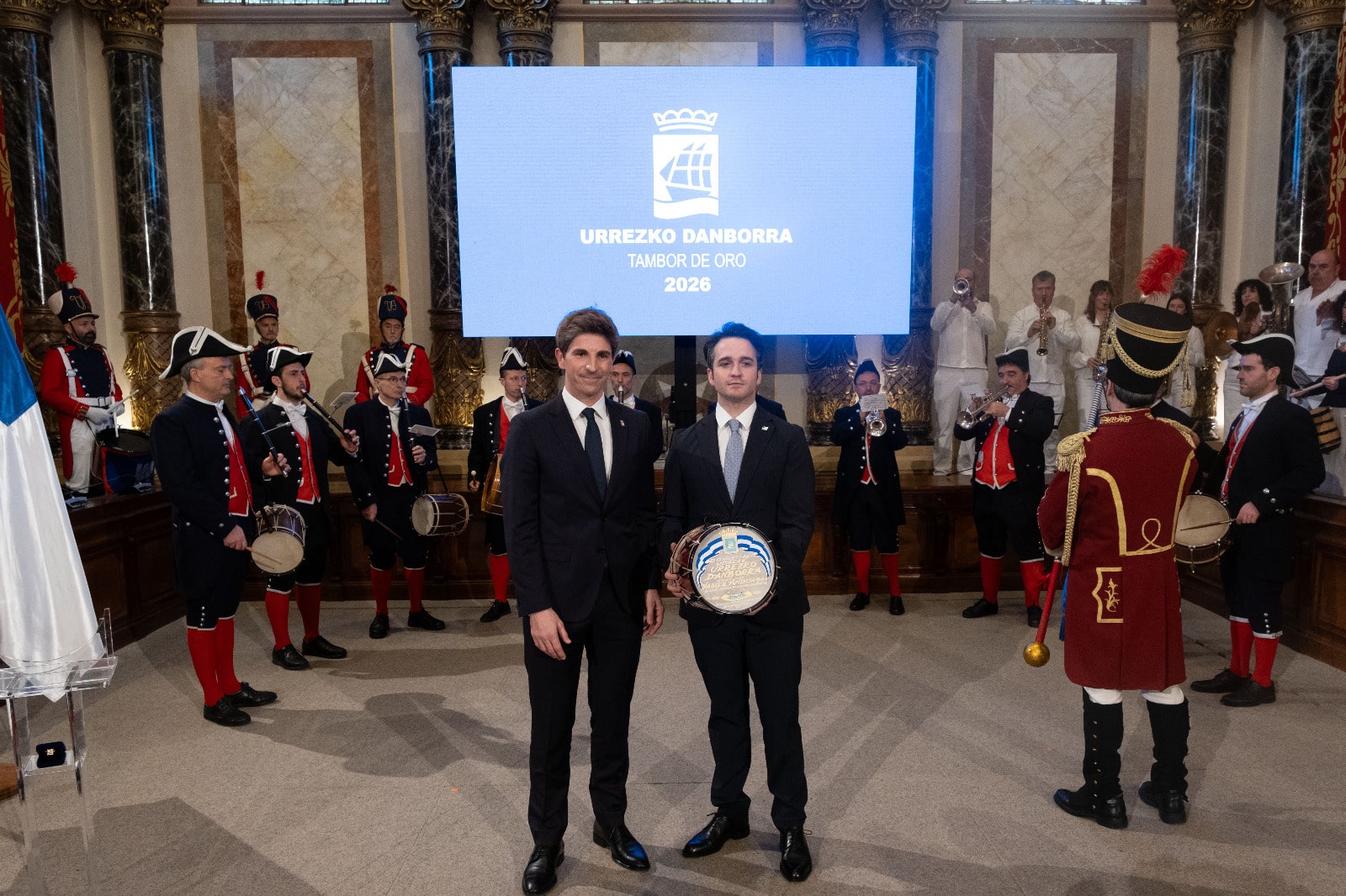 WhatsApp Image 2026 01 20 at 13.39.49 Xabier Anduaga, Tambor de Oro: “La cultura tiene el poder de unir”