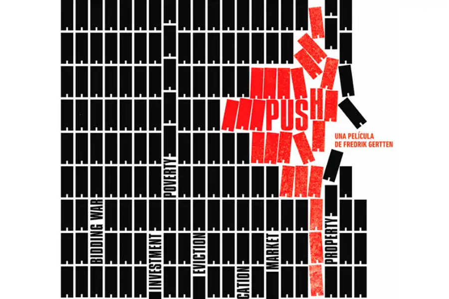 push Proyección del documental sueco 'Push: mucho más que gentrificación' en Ernest Lluch K.E.