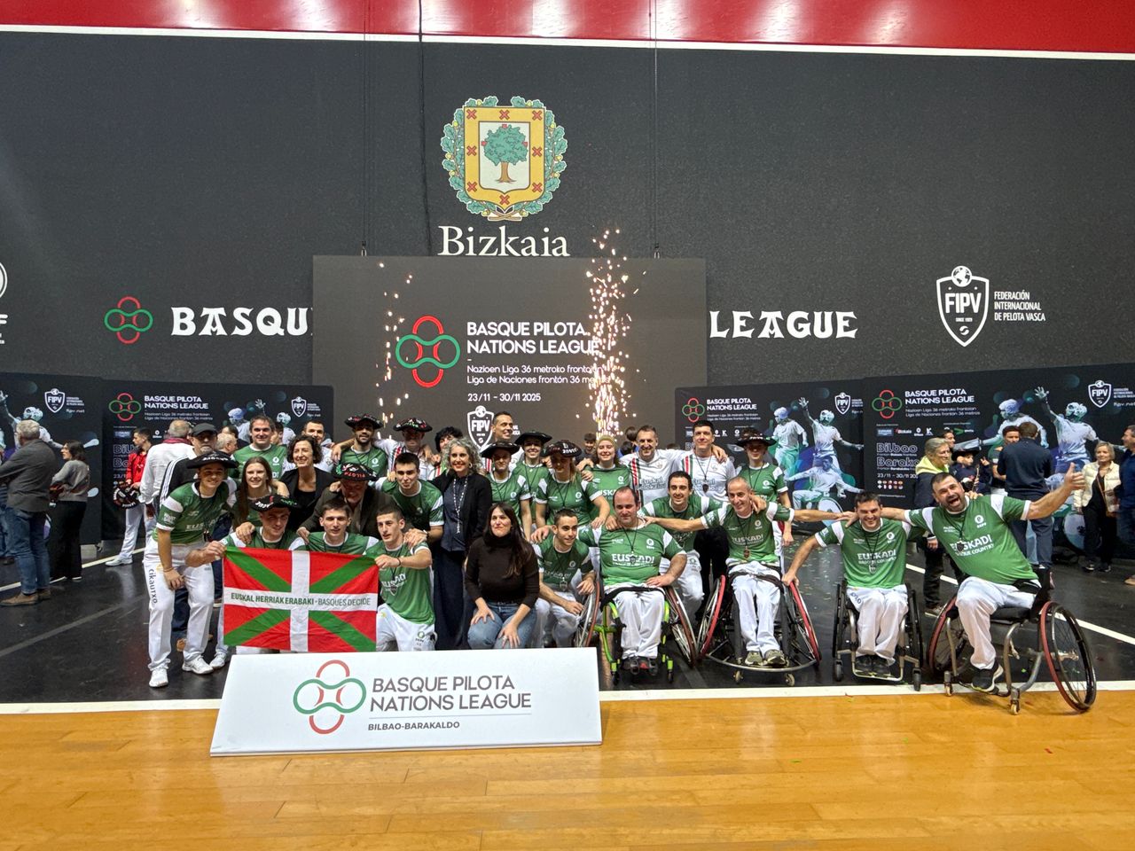 La selección vasca de pelota abrirá la temporada del 'txotx' 2026 en Gipuzkoa