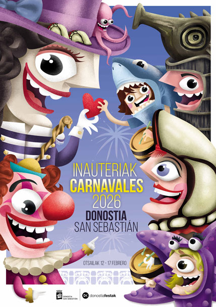 KARTELA2026 125 años de Percebes marcarán el Carnaval 2026 en Donostia