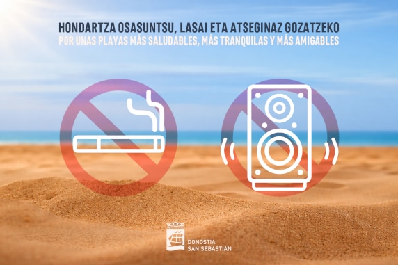 playa playa Donostia descarta permitir perros de noche en las playas en verano tras la consulta pública