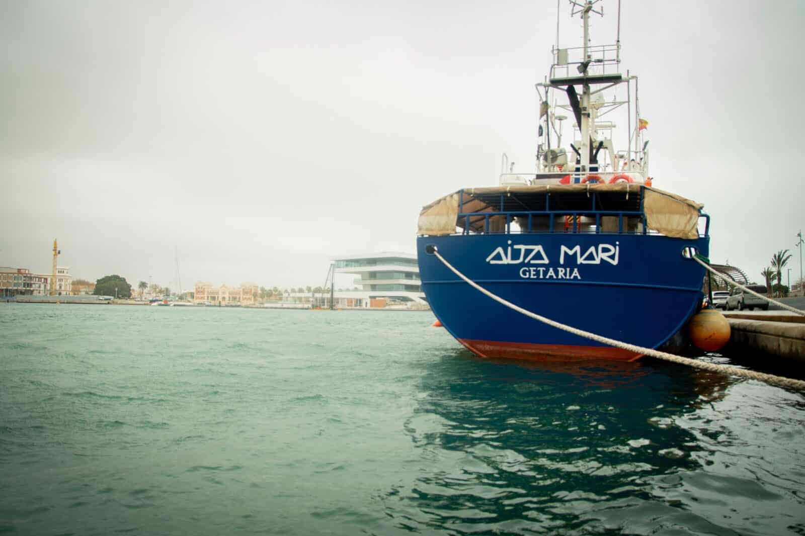 AitaMari El Aita Mari zarpa desde Valencia hacia el Mediterráneo central para iniciar su misión 18