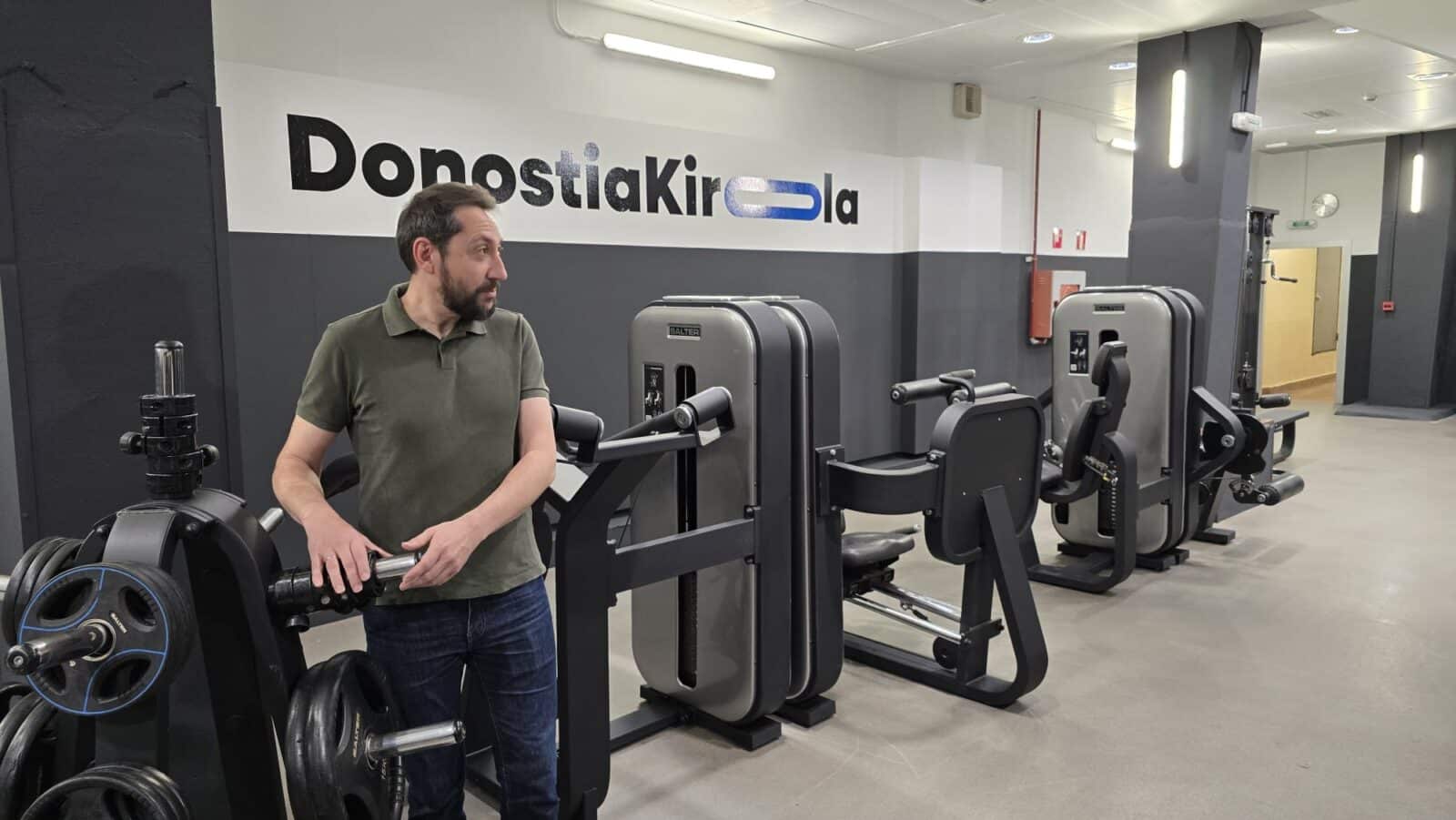 InakiGasca El gimnasio del Polideportivo J.A. Gasca reabre tras las obras de mejora
