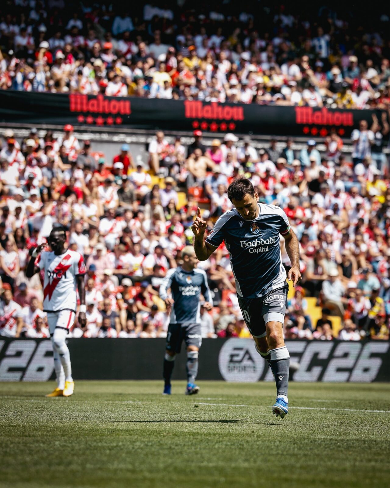 Oyarzabal 1 (3-3) La Real deja escapar un 1-3 y se queda con un empate en Vallecas