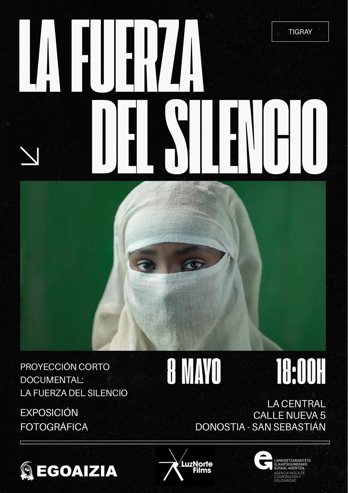 WhatsApp Image 2026 05 05 at 07.47.39 Donostia acoge la proyección de ‘La fuerza del silencio’, sobre las mujeres supervivientes de la guerra en Tigray