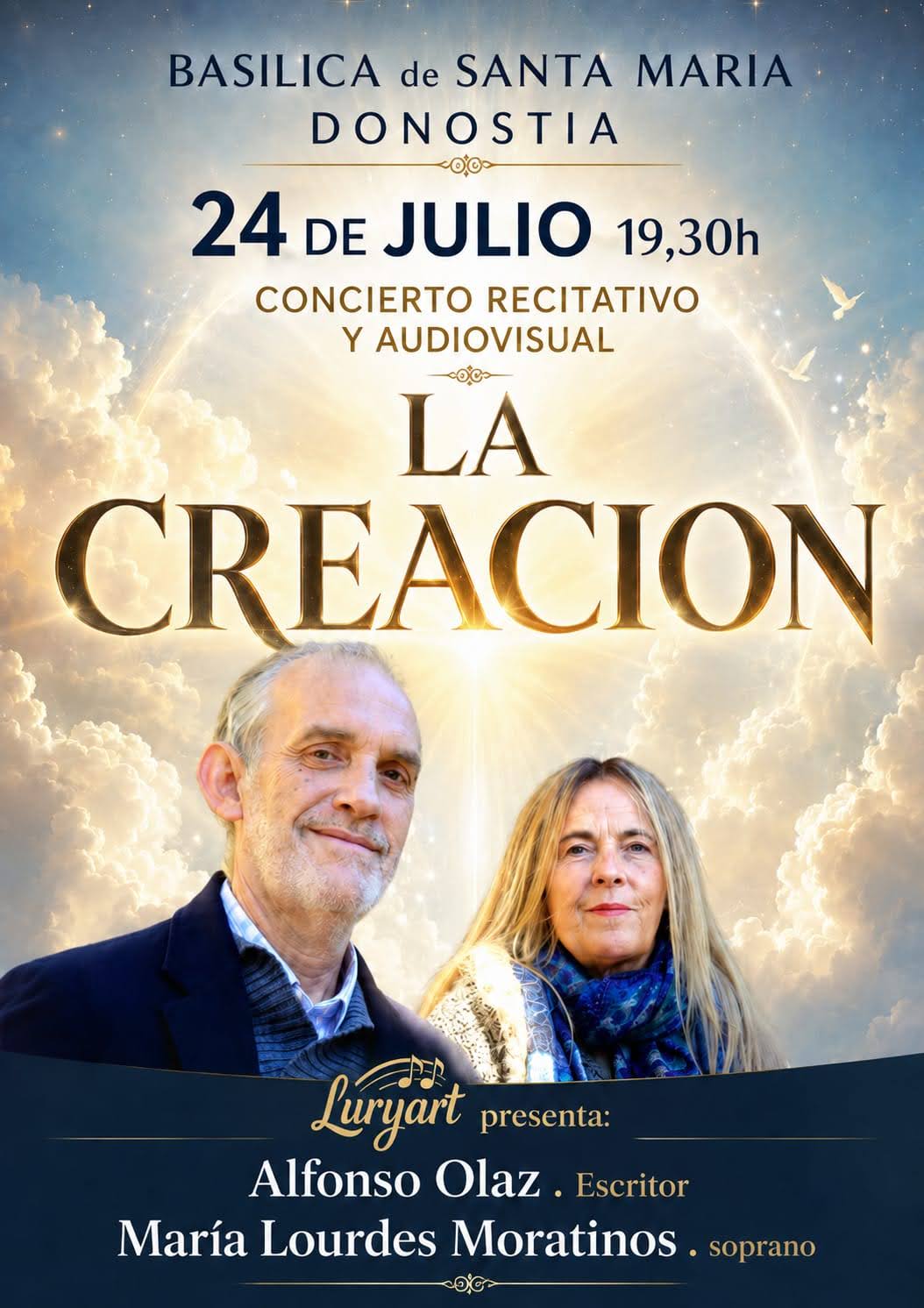 1000146993 La basílica de Santa María acoge el estreno en España del espectáculo interdisciplinar 'La Creación'
