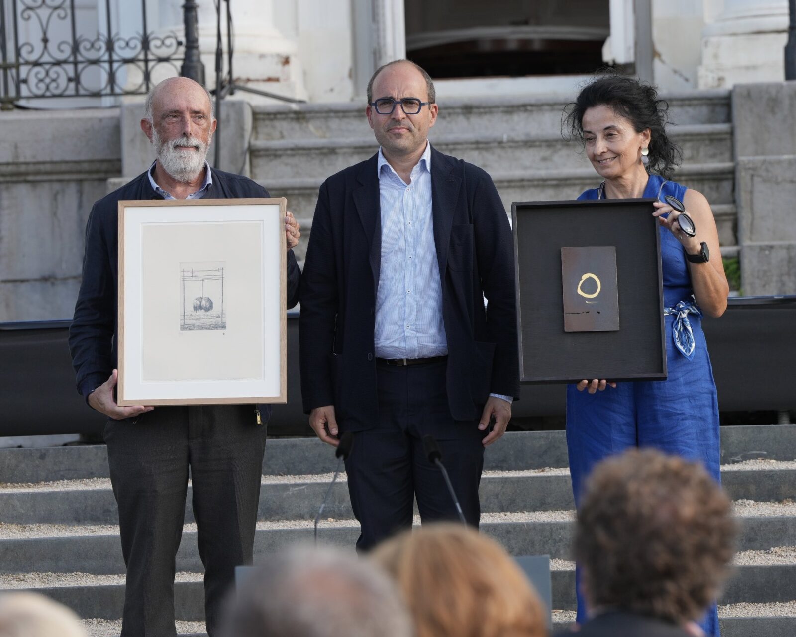 doblete Homenaje a Paco Etxeberria y Lourdes Herrasti por su labor en la recuperación de la memoria democrática