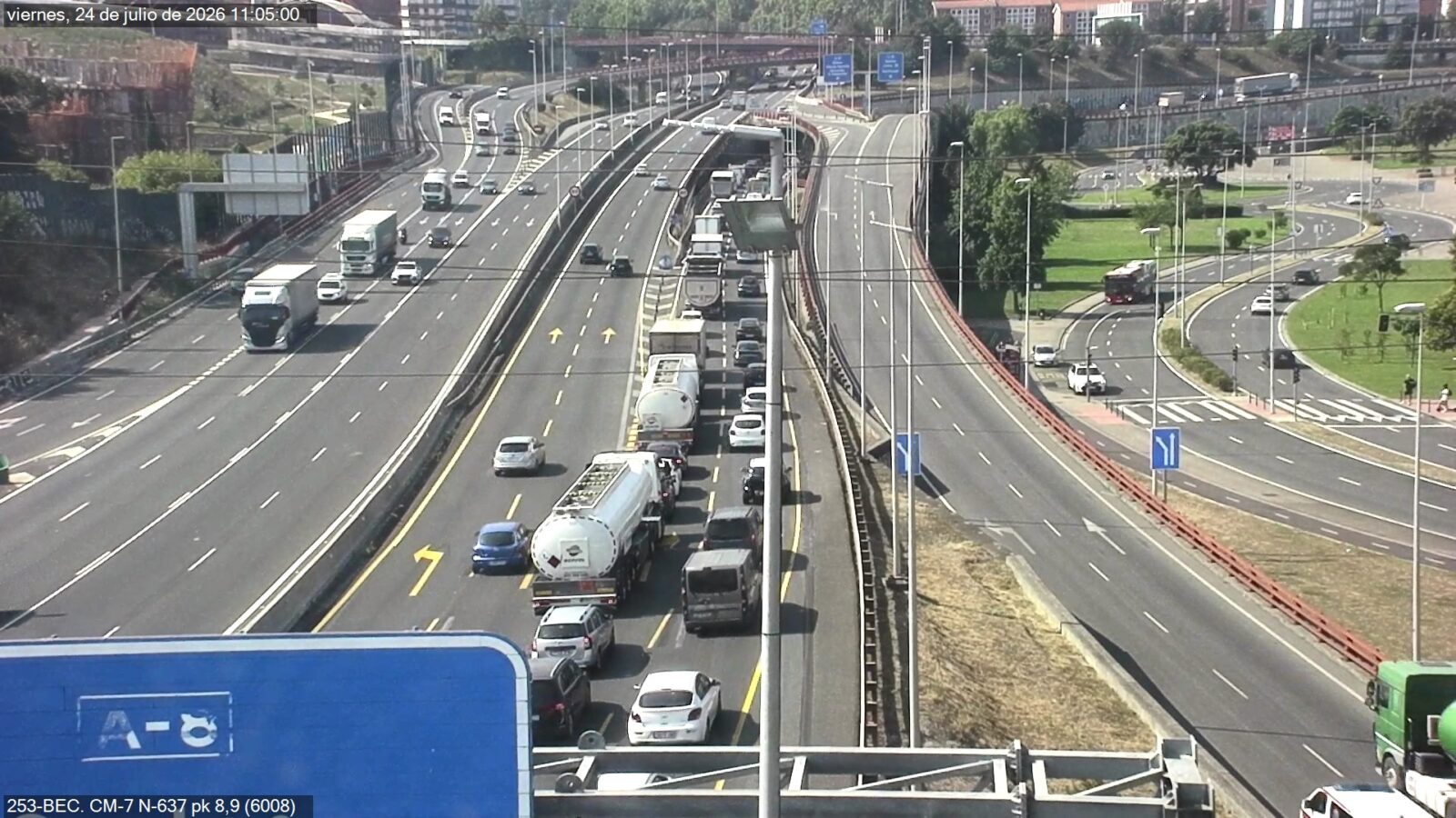 verano Euskadi afronta el fin de semana de mayor tráfico del verano sin víctimas mortales en carretera