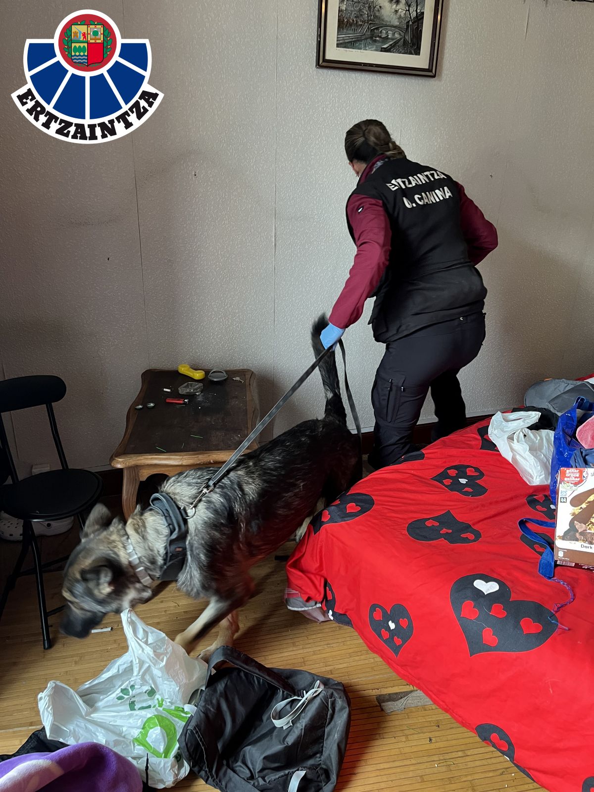 Beasainbuena2 Seis detenidos y doce desalojados en una operación policial en un edificio ocupado de Beasain